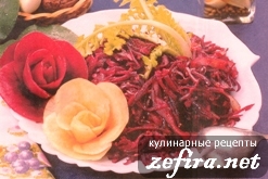 Салат с мясом и овощами “Никифор”
