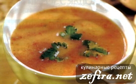 Крем-суп с картофелем и сельдереем