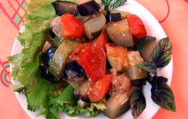 Тушеные овощи или рецепт Рататуя