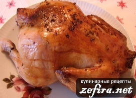 Курица на бутылке – самый простой рецепт приготовления курицы