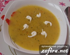 Рецепт супа-пюре с цветной капустой