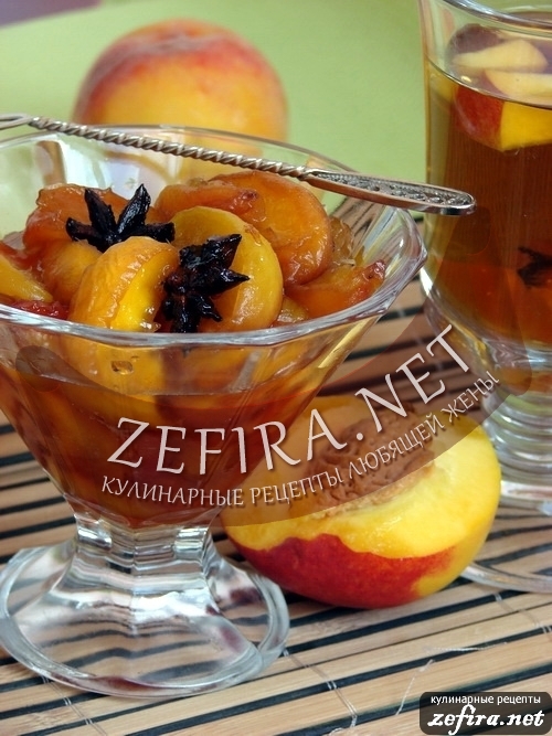 Изысканный рецепт персикового варенья с перцем и анисом