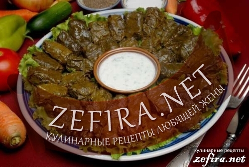 Рецепт вкусной азербайджанской долмы