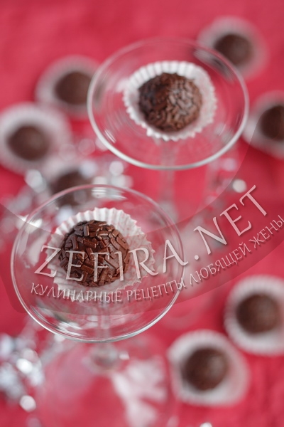 Шоколадные конфеты из сгущенки своими руками - рецепт и фото