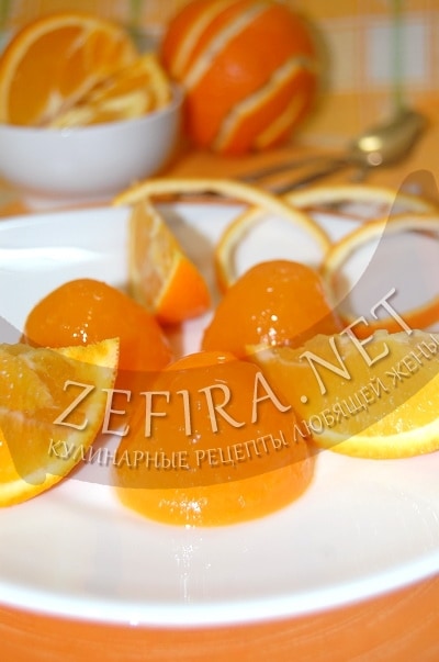 Тыквенное желе с апельсиновым соком - рецепт и фото