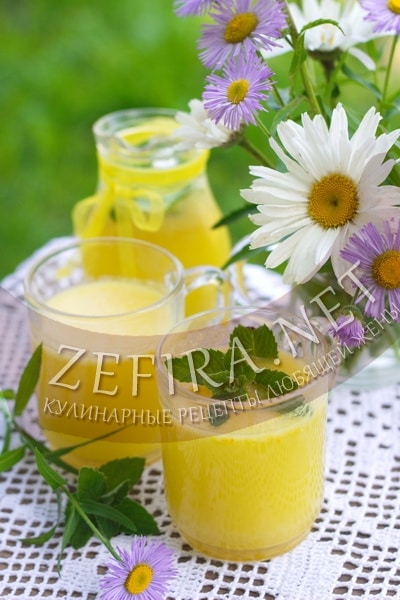 Домашний лимонад из замороженных апельсинов - рецепт и фото