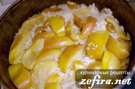 Рецепт фруктового риса с курицей