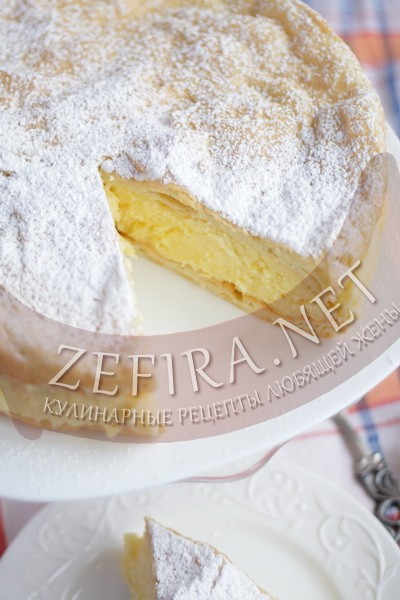 Заварной пирог с заварным кремом «Карпатка» - рецепт и пошаговый фото