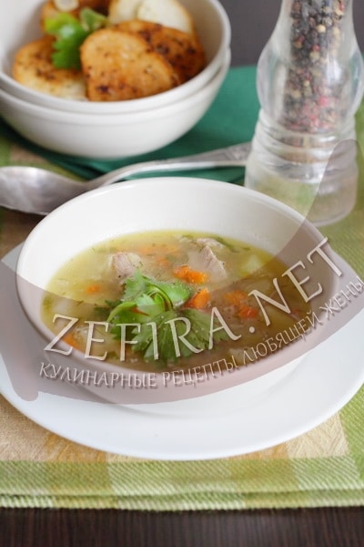 Гороховый суп с мясом - рецепт и фото