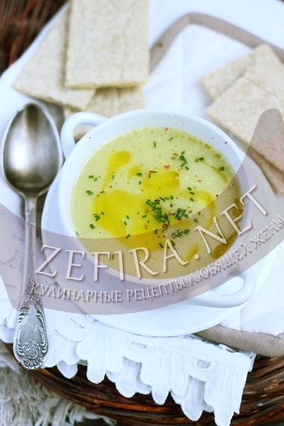 Крем-суп из топинамбура - рецепт и фото