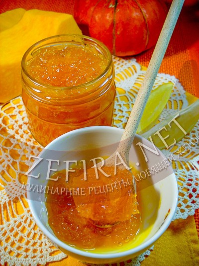 Рецепт варенья из тыквы с лимоном и апельсином - рецепт и фото