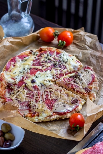 Рецепт теста для пиццы на кефире - рецепт и фото