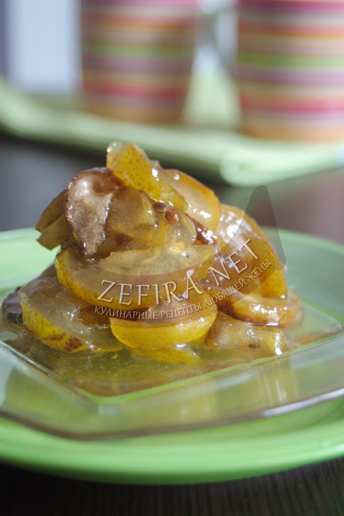 Необыкновенное варенье из груш с перцем - рецепт и фото