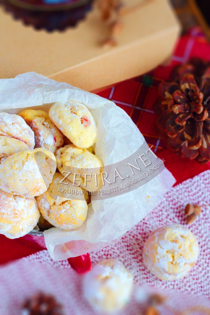 Восхитительное рождественское печенье «Мини штоллены» - рецепт и фото