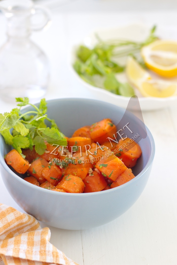 Гарнир из моркови по-итальянски - рецепт и фото