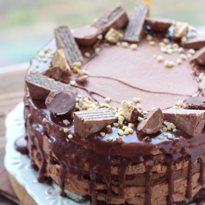 Шикарный шоколадный торт с кремом из рикотты - рецепт и фото