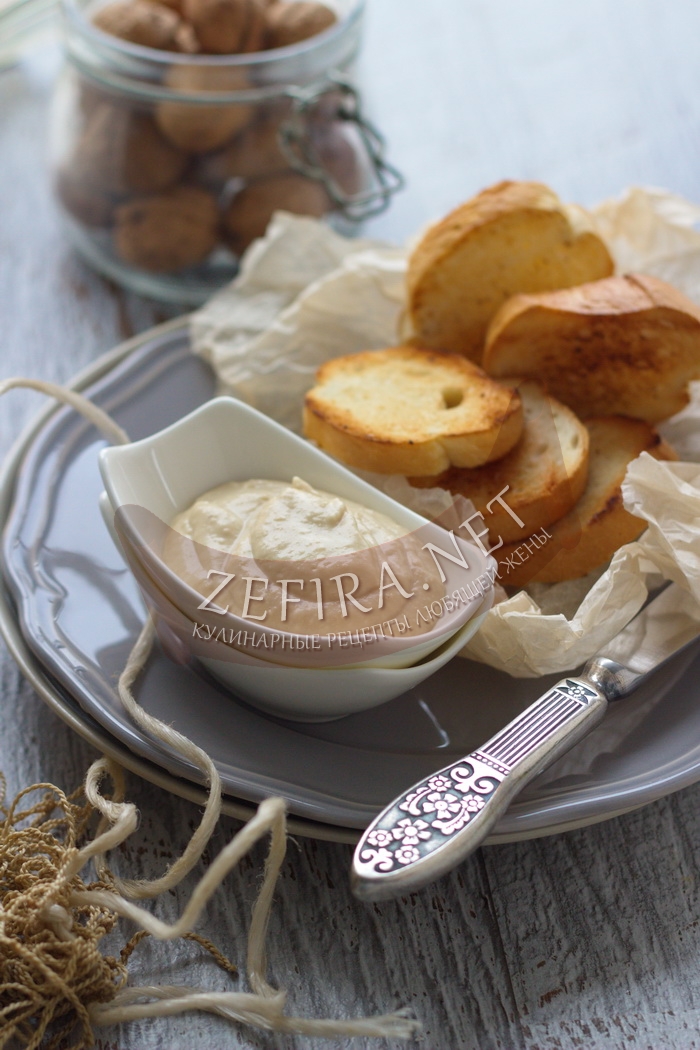 Вкусный паштет из фасоли с грецкими орехами - рецепт и фото