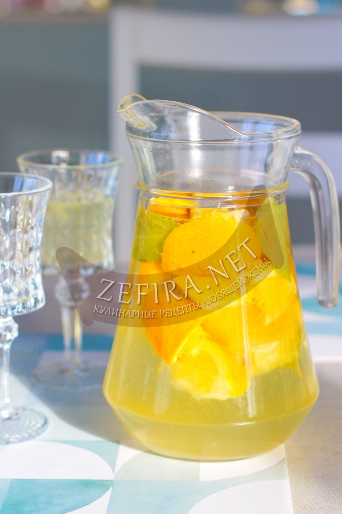 Лимонад лимон и апельсин в домашних условиях - рецепт и фото