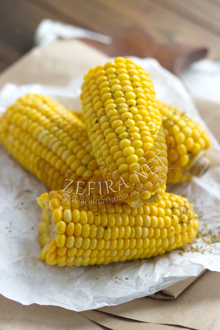 Как быстро сварить кукурузу в кастрюле - рецепт и фото